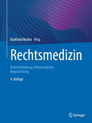 cover image of Rechtsmedizin